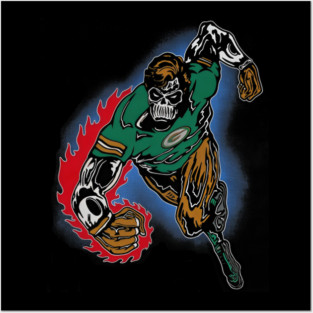 Green Bay Green Lantern Posters and Art