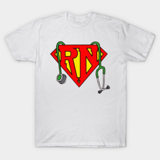 Super Nurse RN Superhero T-Shirt
