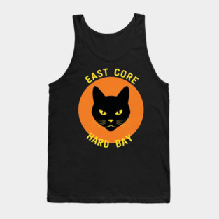 East Core Hard Bay Black Cat Tank Top