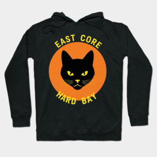 East Core Hard Bay Black Cat Hoodie