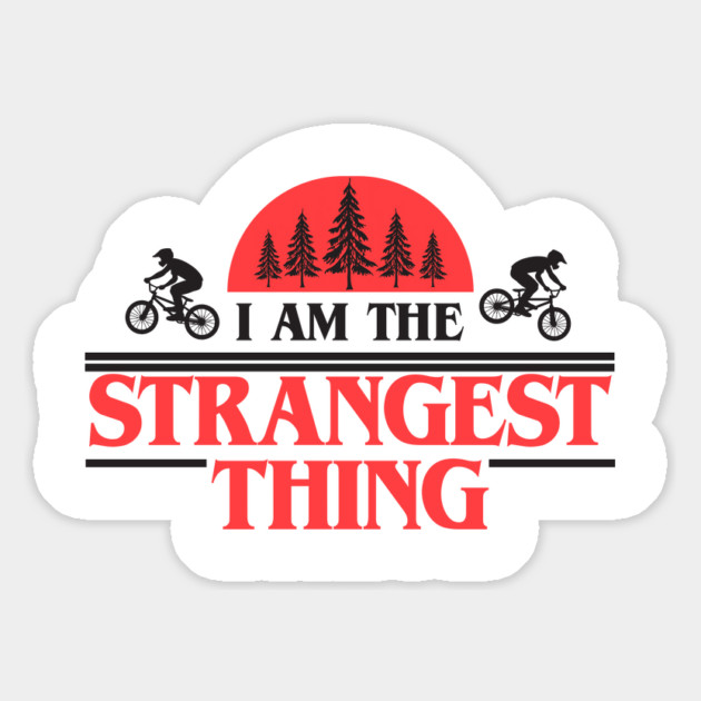 I Am The Strangest Thing Magnet by Tv Moments