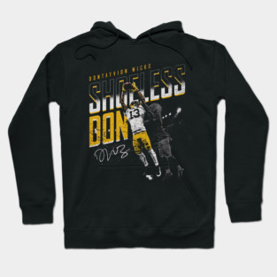 Dontayvion Wicks Green Bay Shoeless Catch Hoodie