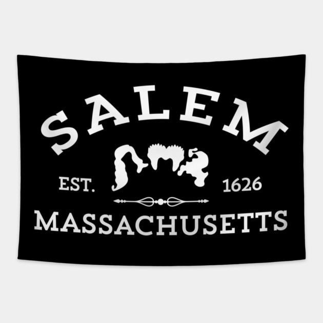 Salem, Massachusetts – Est. 1626 Tapestry by Shit Post Hero
