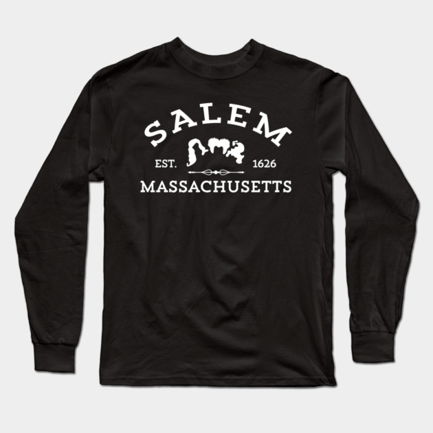 Salem, Massachusetts – Est. 1626 Long Sleeve T-Shirt by Shit Post Hero