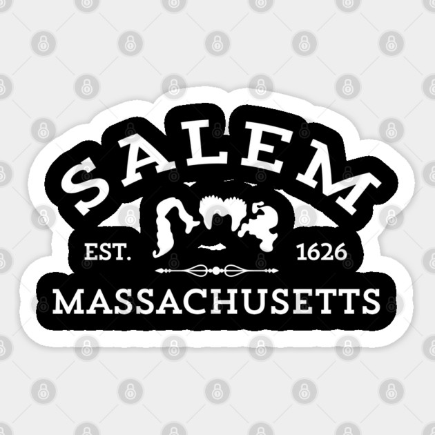 Salem, Massachusetts – Est. 1626 Sticker by Shit Post Hero