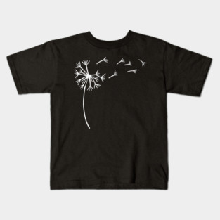 Dandelion Dreams Kids T-Shirt