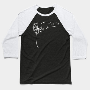 Dandelion Dreams Baseball T-Shirt