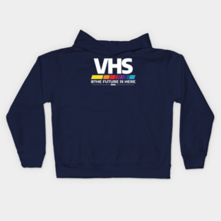 VHS – The Future Is Here (1976) Kids Hoodie
