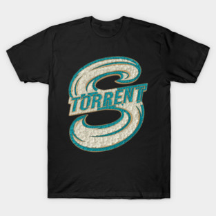 PWHL Seattle Torrent Women's Hockey Floral Mosaic Stained-Glass T-Shirt