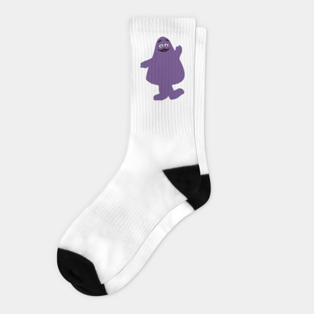 Grimace Socks by Shit Post Hero