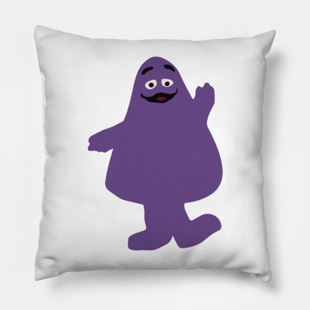 Grimace Pillow by Shit Post Hero