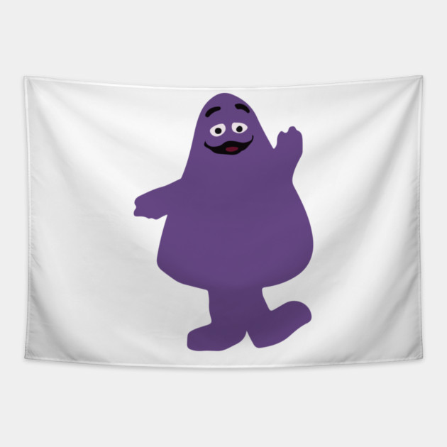 Grimace Tapestry by Shit Post Hero