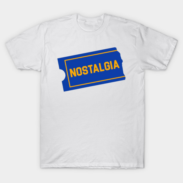 Nostalgia Ticket - Blockbuster T-Shirt by Shit Post Hero
