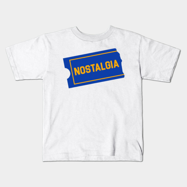 Nostalgia Ticket - Blockbuster Kids T-Shirt by Shit Post Hero