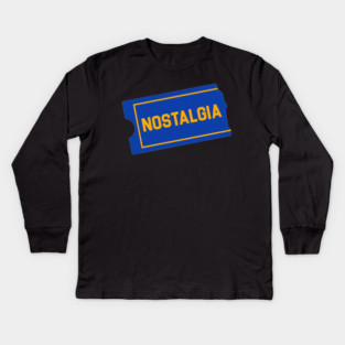 Nostalgia Ticket - Blockbuster Kids Long Sleeve T-Shirt