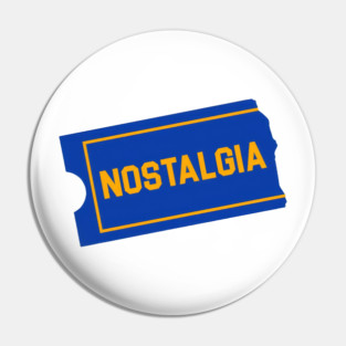 Nostalgia Ticket - Blockbuster Pin