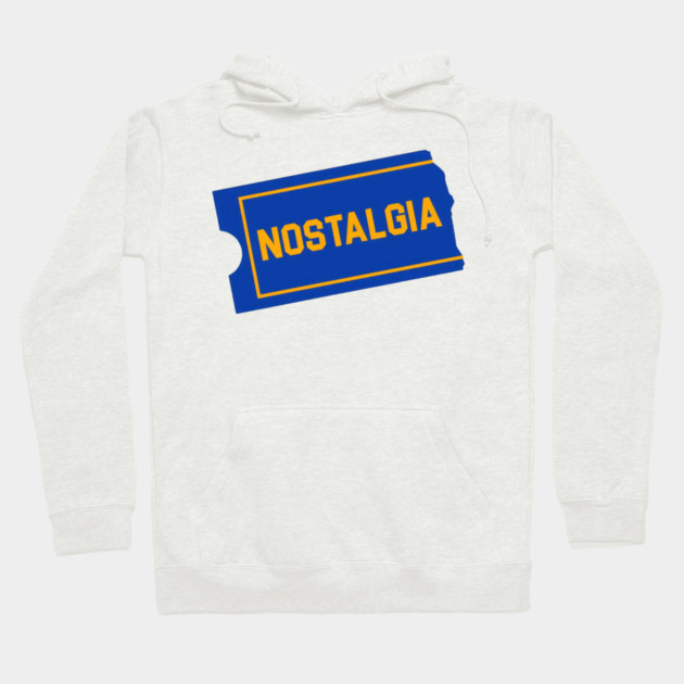 Nostalgia Ticket - Blockbuster Hoodie by Shit Post Hero