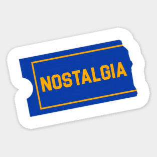 Nostalgia Ticket - Blockbuster Magnet