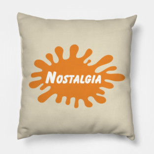 Nostalgia Nickelodeon Pillow
