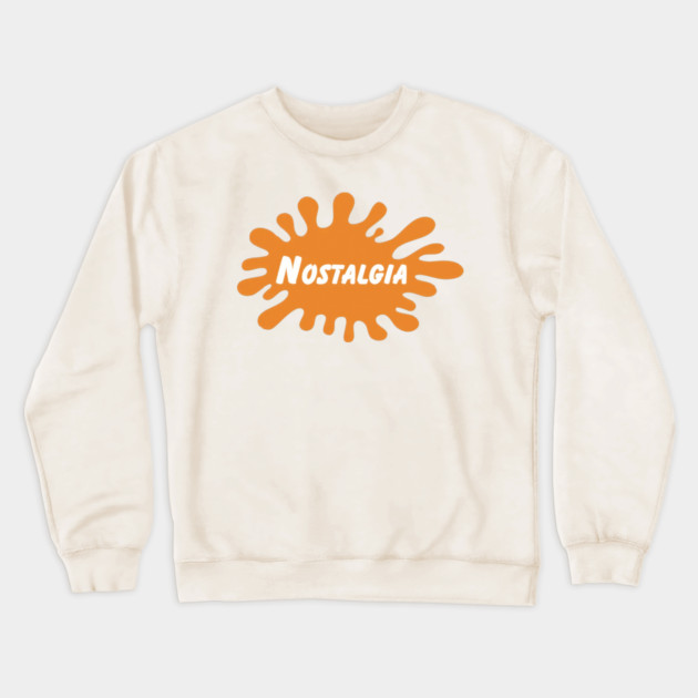 Nostalgia Nickelodeon Crewneck Sweatshirt by Shit Post Hero