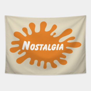 Nostalgia Nickelodeon Tapestry