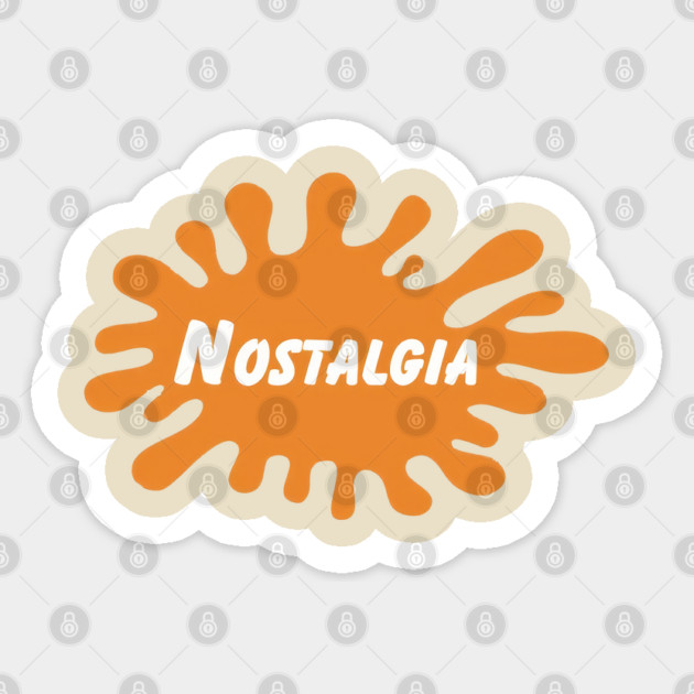 Nostalgia Nickelodeon Sticker by Shit Post Hero
