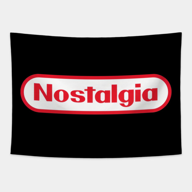 Nostalgia – Retro Game Console Style Tapestry by Shit Post Hero