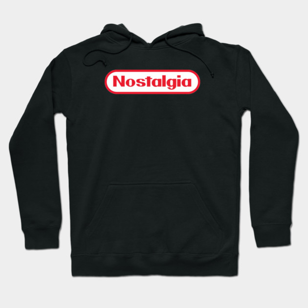 Nostalgia – Retro Game Console Style Hoodie by Shit Post Hero