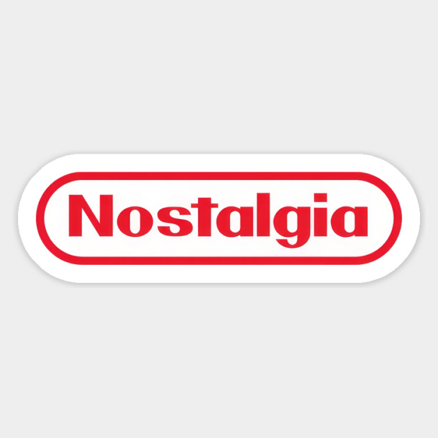 Nostalgia – Retro Game Console Style Magnet by Shit Post Hero