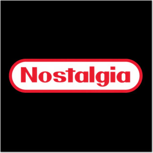 Nostalgia – Retro Game Console Style Posters and Art