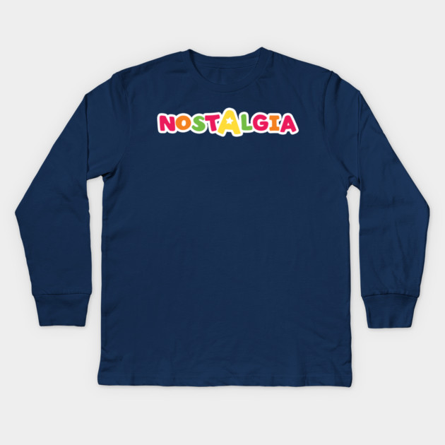 Nostalgia Toys R Us Edition Kids Long Sleeve T-Shirt by Shit Post Hero