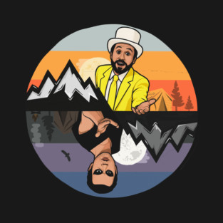 Dayman vs. Nightman – Retro Duel T-Shirt