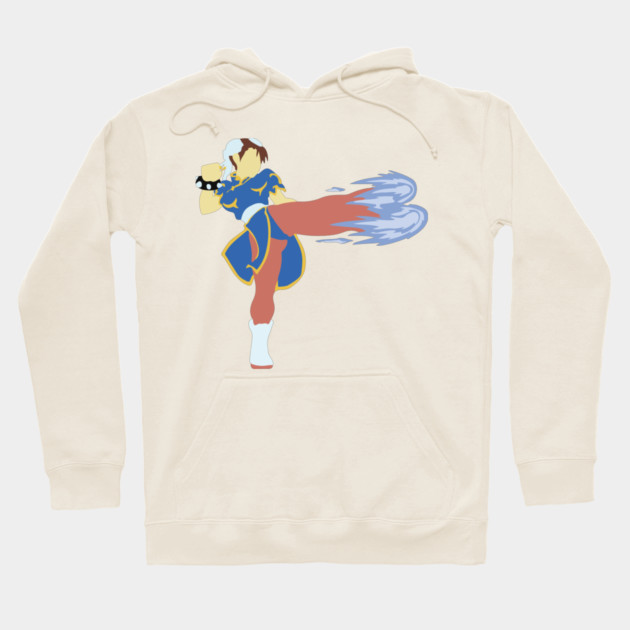 Minimalist Chun-Li Hoodie by Shit Post Hero