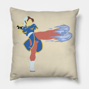 Minimalist Chun-Li Pillow