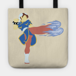 Minimalist Chun-Li Tote
