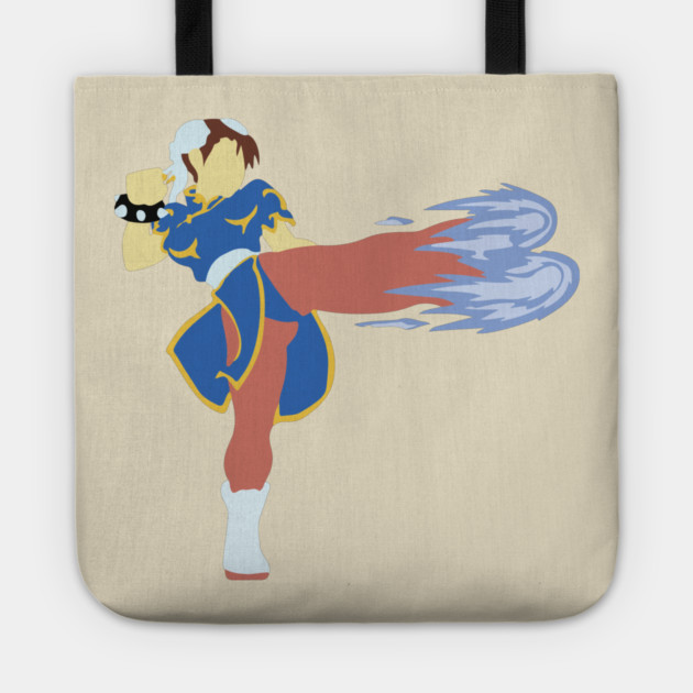 Minimalist Chun-Li Tote by Shit Post Hero
