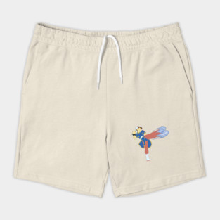 Minimalist Chun-Li Shorts