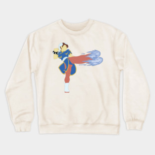 Minimalist Chun-Li Crewneck Sweatshirt