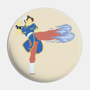 Minimalist Chun-Li Pin