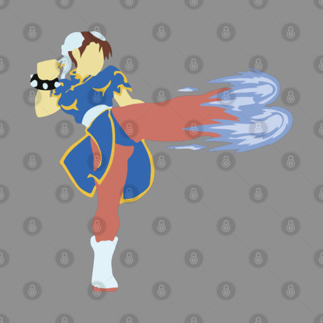 Minimalist Chun-Li by Shit Post Hero