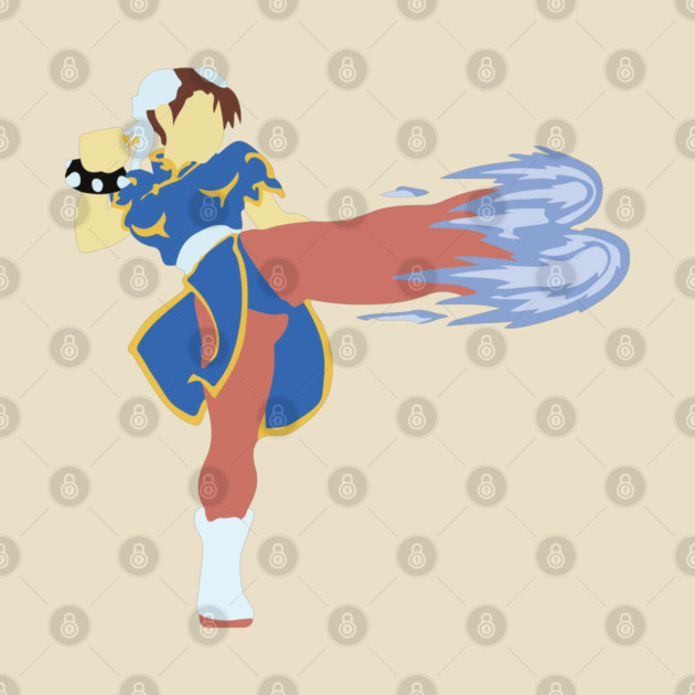 Minimalist Chun-Li by Shit Post Hero