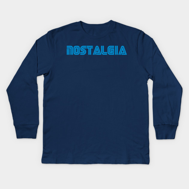 Nostalgia Sega Kids Long Sleeve T-Shirt by Shit Post Hero