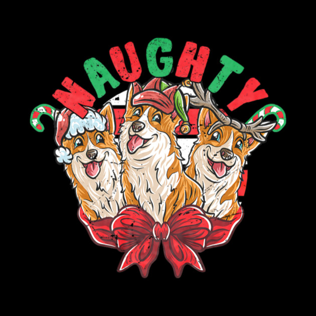 Corgi Santa Claus Elf Reindeer Christmas Dog by yangho