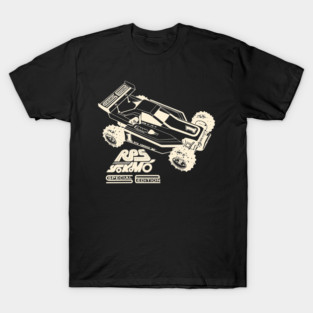 RPS Yokomo Special Edition – Ranch Pit Stop Dog Fighter 4WD Retro Logo T-Shirt
