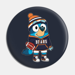 Bluey Chicago Bears M10155 Pin