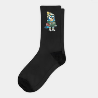 Bluey Green Bay Packers M10161 Socks