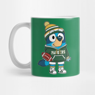 Bluey Green Bay Packers M10161 Mug