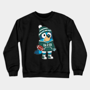Bluey Philadelphia Eagles M10163 Crewneck Sweatshirt