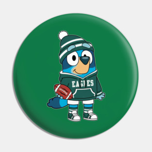 Bluey Philadelphia Eagles M10163 Pin