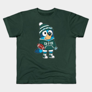 Bluey Philadelphia Eagles M10163 Kids T-Shirt